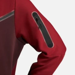 Nike Hoodie NSW Tech Fleece FZ - Burgund/Bordeaux/Schwarz -TTKX-KLEIDUNG SHOP 9e0e8dd6ec46