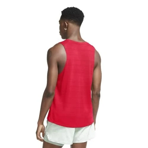 Nike Tank Top Dri-FIT Miller - Rot/Silber 2 Nike Tank Top Dri-FIT Miller - Rot/Silber – Bild 2