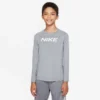 Nike Pro Trainingsshirt Dri-FIT - Grau/Weiß Kinder