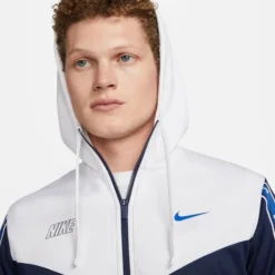 Nike Hoodie Sportswear NSW Repeat - Navy/Weiß/Blau -TTKX-KLEIDUNG SHOP a42cdbbf5a9b