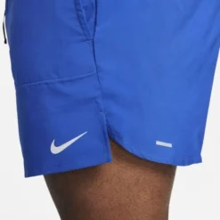 Nike Laufshorts Dri-FIT Stride - Blau/Schwarz/Silber -TTKX-KLEIDUNG SHOP a86c8f2a08f6