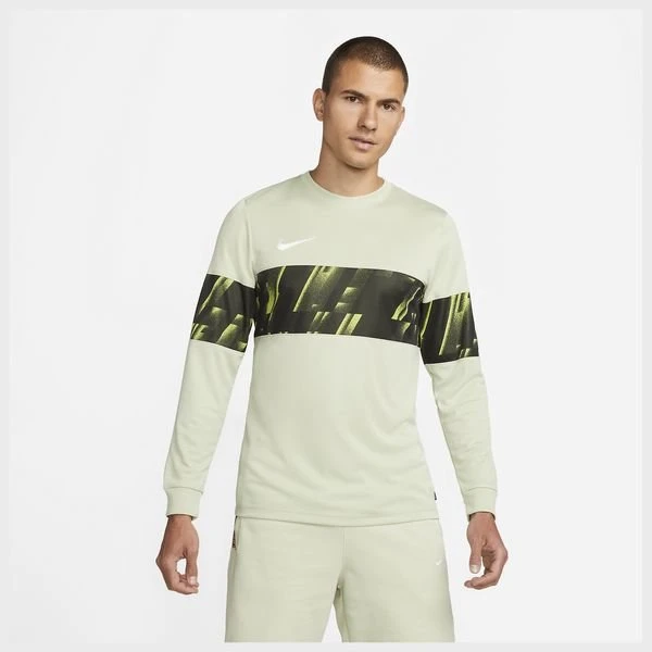 Nike F.C. Trainingsshirt Dri-FIT Libero - Olivgrün/Schwarz 1 Nike F.C. Trainingsshirt Dri-FIT Libero - Olivgrün/Schwarz