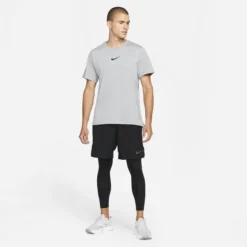 Nike Pro Training T-Shirt Dri-FIT Burnout - Grau/Weiß/Schwarz 11 Nike Pro Training T-Shirt Dri-FIT Burnout - Grau/Weiß/Schwarz -TTKX-KLEIDUNG SHOP add05975cbc6
