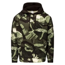 Nike Hoodie Therma Camo - Grün/Braun/Weiß