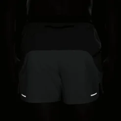 Nike Laufshorts Dri-FIT Second Sunrise 5'' Brief - Silber/Grün/Schwarz -TTKX-KLEIDUNG SHOP b4f2db9ca513