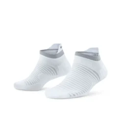Nike Laufsocken Spark Lightweight No-Show - Weiß/Silber