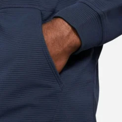 Nike Pro Hoodie Fleece - Navy/Schwarz -TTKX-KLEIDUNG SHOP ba104d4ec874