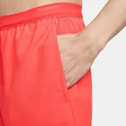 Nike Laufshorts Dri-FIT Stride 2IN1 - Rot/Schwarz/Silber -TTKX-KLEIDUNG SHOP bc102e321893