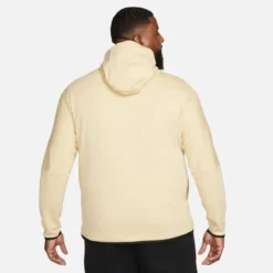 Nike Hoodie Tech Fleece Essentials Full Zip Lightweight - Gelb/Schwarz -TTKX-KLEIDUNG SHOP bd68bb8793d3