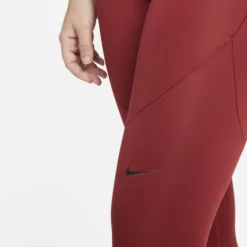 Nike Pro Tights Therma - Rot/Schwarz Damen -TTKX-KLEIDUNG SHOP bff2531fe2d1