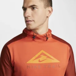 Nike Dri-FIT Trail Hoodie - Orange -TTKX-KLEIDUNG SHOP c0250f837e43