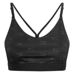 Nike Air Sport BH Dri-FIT Indy - Schwarz/Weiß Damen