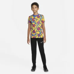 Nike Training T-Shirt Dri-FIT GX2 - Gelb/Blau/Rot Kinder -TTKX-KLEIDUNG SHOP c0e9c513de71