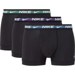 Nike Boxershorts Brief Dri-FIT Ultra Stretch Micro 3er-Pack - Schwarz/Blau/Lila/Grün