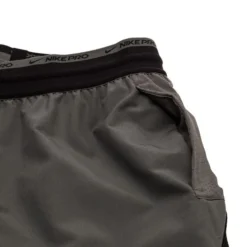 Nike Pro Laufshorts Dri-FIT Flex - Iron Grau/Schwarz -TTKX-KLEIDUNG SHOP c160dffa369e