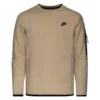 Nike Sweatshirt NSW Tech Fleece - Sand/Schwarz