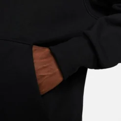 Nike Air Hoodie French Terry - Schwarz/Weiß -TTKX-KLEIDUNG SHOP cd7fc31cb64a