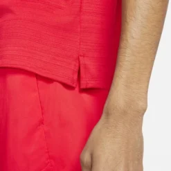 Nike Lauf T-Shirt Dri-FIT Miler - Rot/Silber -TTKX-KLEIDUNG SHOP d003643e358e