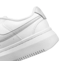 Nike Sneaker Court Vision Alta - Weiß/Metallic Platinum Damen -TTKX-KLEIDUNG SHOP d42faf653a11