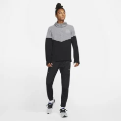 Nike Laufshirt Therma-FIT - Schwarz/Silber -TTKX-KLEIDUNG SHOP dcd8e310e89b