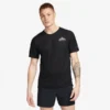 Nike Laufshirt Dri-FIT Trail Solar Chase - Schwarz/Weiß