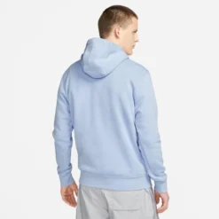 Nike Hoodie NSW Club - Cobalt Bliss/Weiß -TTKX-KLEIDUNG SHOP e212e504eb5f