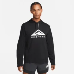 Nike Hoodie Dri-FIT Trail - Schwarz/Weiß