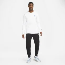 Nike F.C. T-Shirt - Weiß Langärmlige Oberteile -TTKX-KLEIDUNG SHOP e2f0371fdf34