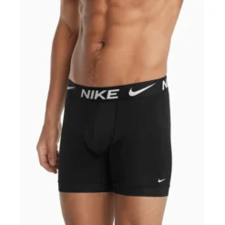 Nike Boxer Shorts Essential Micro 3er-Pack - Schwarz/Weiß -TTKX-KLEIDUNG SHOP e54e2fe257ac