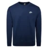 Nike Sweatshirt NSW Club Crew - Navy/Weiß