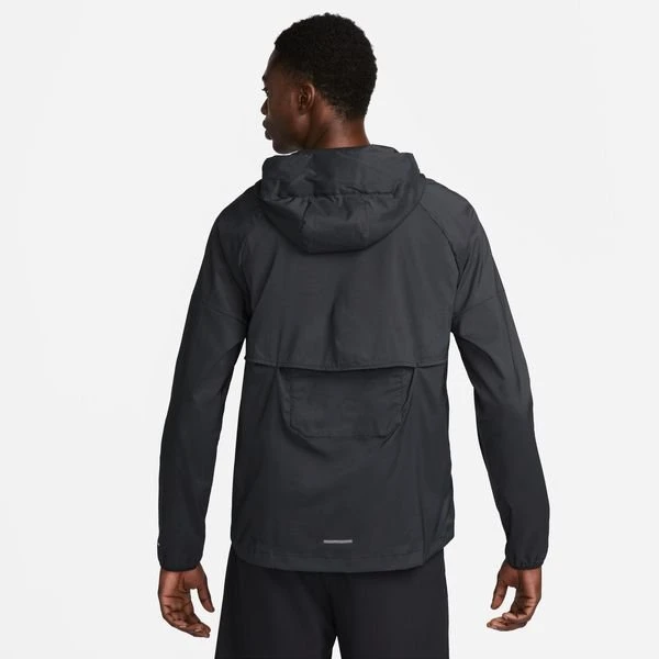Nike Laufjacke Repel Lightweight Windrunner - Schwarz/Silber 3 Nike Laufjacke Repel Lightweight Windrunner - Schwarz/Silber – Bild 3
