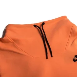 Nike Sweatshirt NSW Tech Fleece - Orange/Schwarz -TTKX-KLEIDUNG SHOP f3835c138278