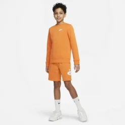 Nike Sweatshirt NSW Club - Orange/Weiß Kinder 7 Nike Sweatshirt NSW Club - Orange/Weiß Kinder -TTKX-KLEIDUNG SHOP f70e55dad66d