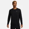 Nike Laufshirt Dri-FIT UV Miler L/S - Schwarz/Silber