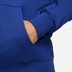 Nike Air Hoodie French Terry - Navy/Weiß -TTKX-KLEIDUNG SHOP f81ff6af8003