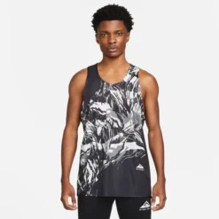 Nike Tank Top Dri-FIT Trail Rise 365 - Schwarz/Weiß