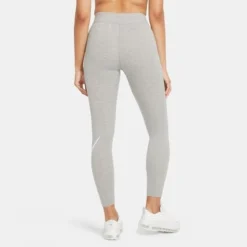 Nike Leggings NSW Essential - Grau/Weiß Damen -TTKX-KLEIDUNG SHOP fa647f6ad7bd