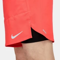 Nike Laufshorts Dri-FIT Stride 2IN1 - Rot/Schwarz/Silber -TTKX-KLEIDUNG SHOP fc3a72e7792d