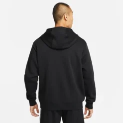 Nike Hoodie NSW Sportswear Repeat Fleece - Schwarz/Weiß -TTKX-KLEIDUNG SHOP fd8480884476