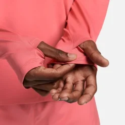 Nike Laufshirt Dri-FIT Element 1/4 Reißverschluss - Rot/Silber -TTKX-KLEIDUNG SHOP fe2082e578b8