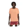 Nike Lauf T-Shirt Dri-FIT Trail Rise 365 - Orange/Weiß