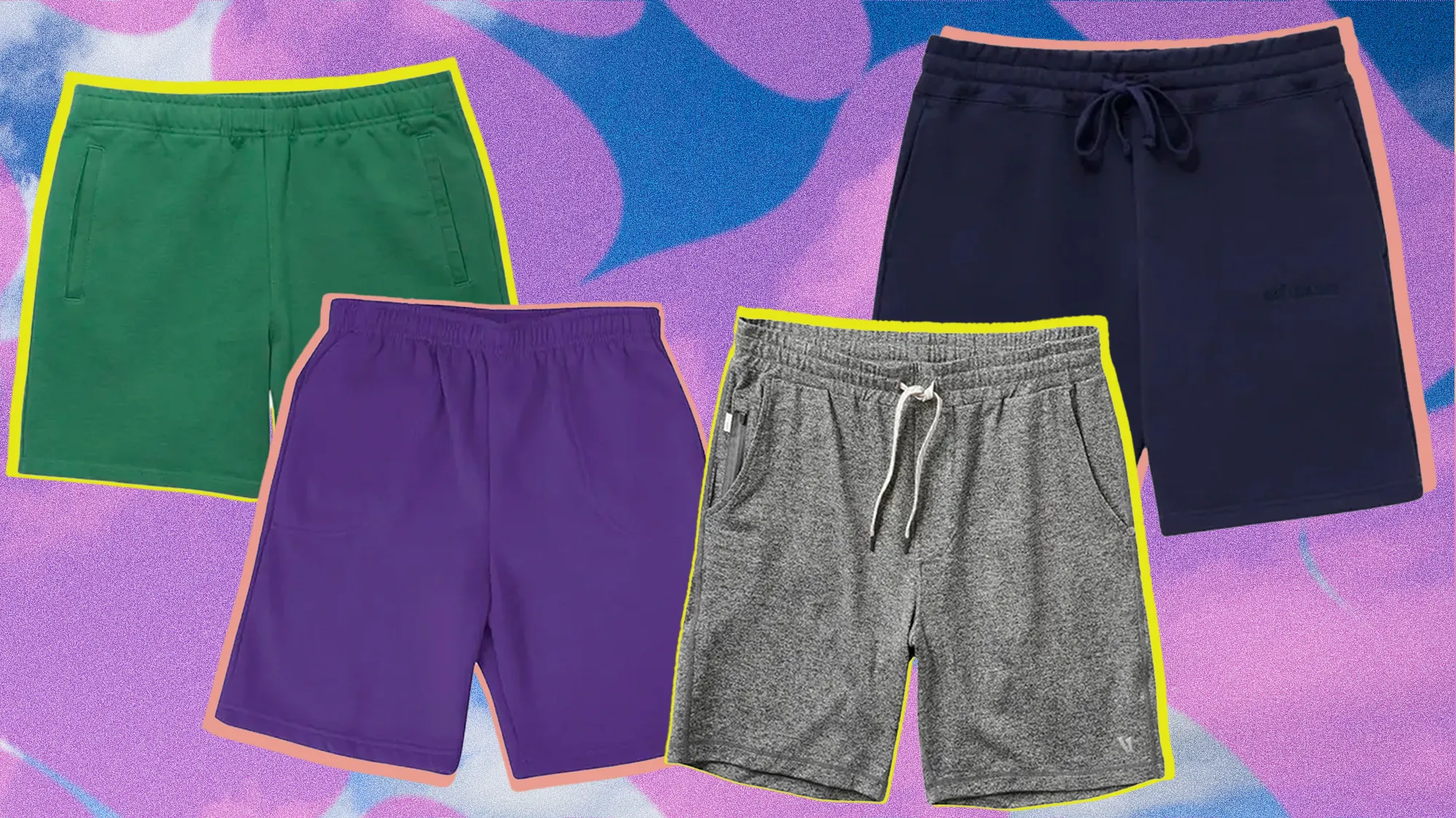 TTKX-KLEIDUNG SHOP -TTKX-KLEIDUNG SHOP sweatshorts outline art